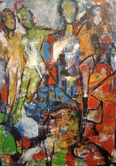 Acryl auf Leinwand 50 x 70 cm