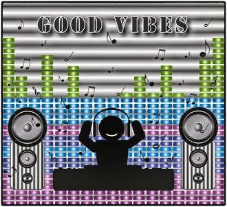 Music = Good Vibes.