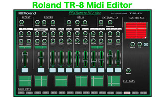 Roland TR-6S Editor and Controller - VST and Standalone Roland TR-6S Editor and Controller - VST and Standalone