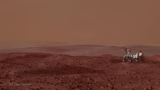 Mars (Blender 3.0 / Cycles / Mars Rover "Perseverance" von https://nasa3d.arc.nasa.gov/models)