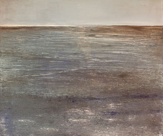 Meer bei Nacht, Acryl auf Leinwand, 85 x 100cm