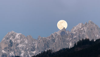 Mondaufgang im Gesäuse (c) Heinz Peterherr