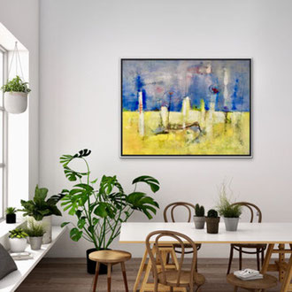 Emersioni, 2016, tecnica mista, 104 x 86 cm