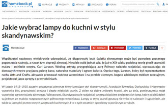 Jakie wybrać lampy do kuchni w stylu skandynawskim? aranżacja wnętrz