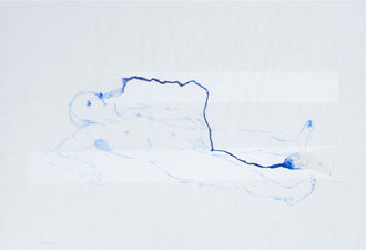 ori no.126 2011 33.5 x 48 cm Watercolors, Japanese paper 