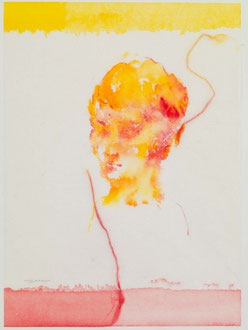 ori no.206   2012  33.1 x 24.2 cm  Watercolors, Japanese paper