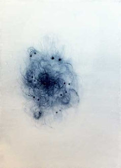mo-re no.47 2009 66.5 x 48.5 cm Watercolor, paper