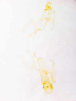 ori-no.53  2011  Watercolors, Japanese paper 