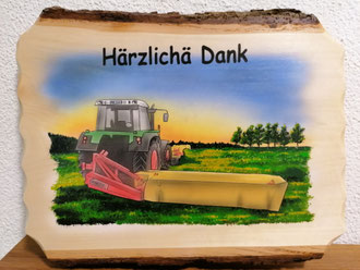 Holztafel bemalen