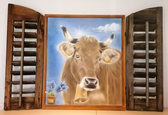 Kuhwandbild 