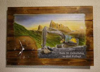 Holzwandbild Kinziggrätli