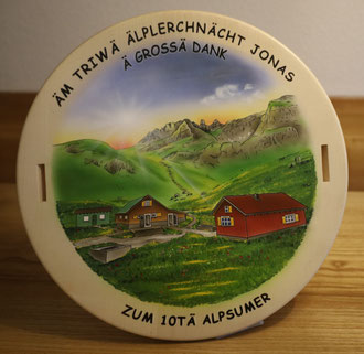 Melkstuhl bemalen