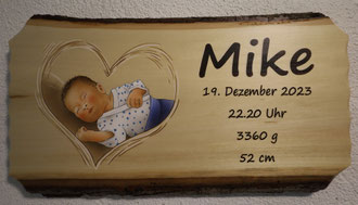 Babygeburtstafel 
