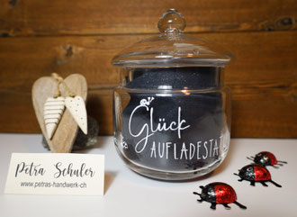 Glasgravur / Glücksmoment