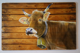 Holzwandbild 