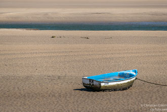 Am Strand von San Vincente de la Barquerqa