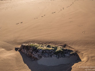 Am Strand von San Vincente de la Barquerqa