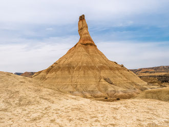 Halbwüste Bardenas Reales im Süden von Navarra