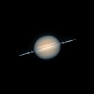 Saturn am 23.09.2025, Saturn-C SQR an Celestron EHD9, Zeiss-Abbe-Barlow mit Gutekunst ADC