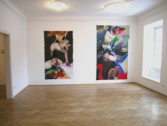 Avec peinture, Gallery 5020, Salzburg (AT), 2005