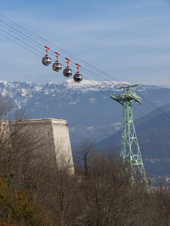Via Ferrata les Prises de la Bastille, Grenoble