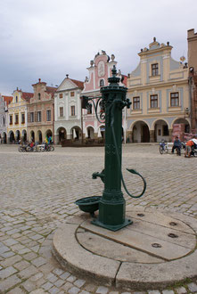 Telc : sa place principale