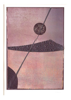 Annäherung  28 x 41 cm