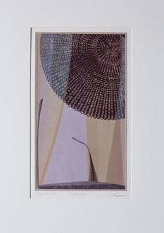 Bedrängung, 26,5  x 45,5 cm