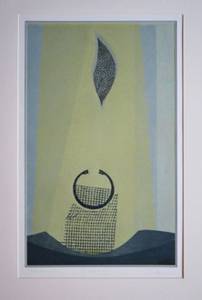 In Erwartung, 32 x 52,5 cm