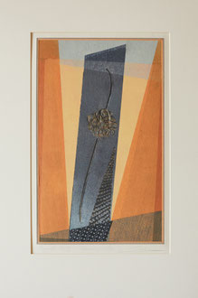 Verwicklungsblüte, 28,5 x 46 cm