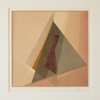 Der Dreiecke Tummelplatz, 37 x 37 cm
