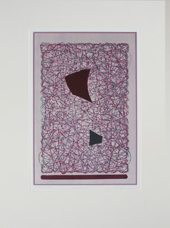 Lebensteppich, 35,5 x 52,5 cm