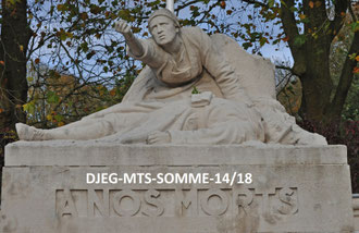 PERONNE "La Picarde maudissant la guerre"