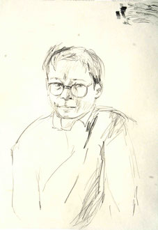 Karl-Peter 1, Bleistift, 30 x 40 cm
