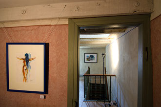 Ausstellung Form + Klang + Blüte Hühnerfautei Schönau 2013