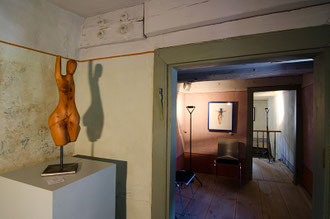 Ausstellung Form + Klang + Blüte Hühnerfautei Schönau 2013