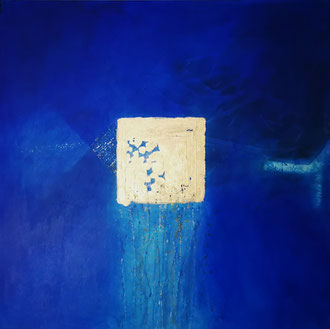 Adria, my love 9, Acryl auf LW, 80 x 80 cm