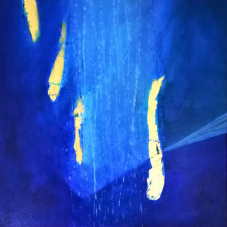 Sparks, Acryl auf LW, 50 x 50 cm