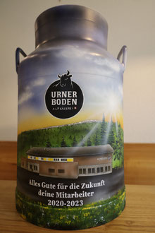 Urnerboden Käserei Kundenauftrag