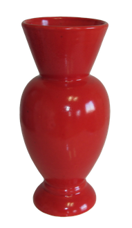 Vase amphore rouge Hauteur 28 cm