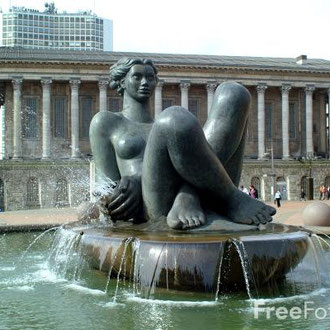 The River and her Companions, known locally as the Floozie in the Jacuzzi - Image courtesy of FreeFoto.com licensed under Creative Commons Attribution-Noncommercial-No Derivative Works 3.0 License.