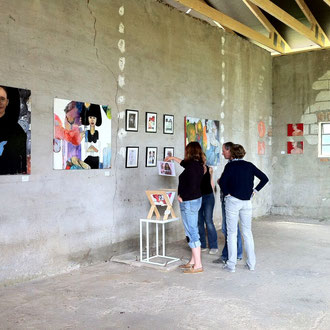 exposició al espai cultural Kulturhaus-Steinfurth