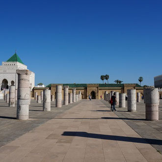 Rabat - Tour Hassan & Mausolée Mohammed