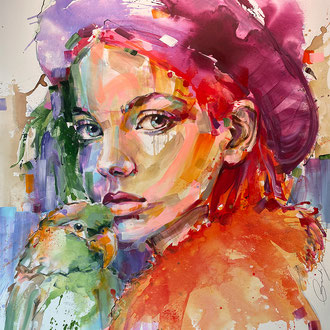 "FRIENDS" 150 x 140 cm