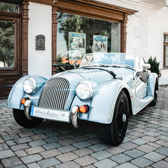 Automobil Fotografie Morgan Oldtimer