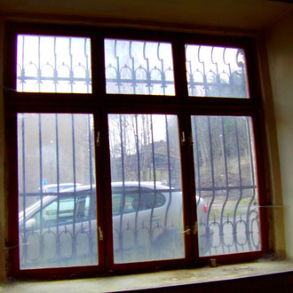 Fensterdetail im EG
