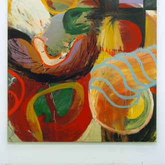 O.T., 1999, Öl, Lack,Lw, 196 cm x 190 cm