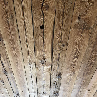 Holz Deckenvetkleidung Handgehackte Bretter