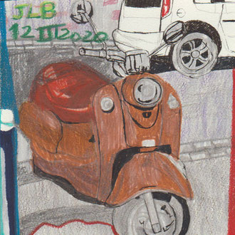 Technique mixte 17x17 cm