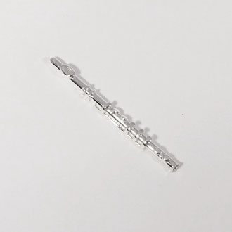 Querflöten-Pin in poliertem Silber 925, CHF 220.-